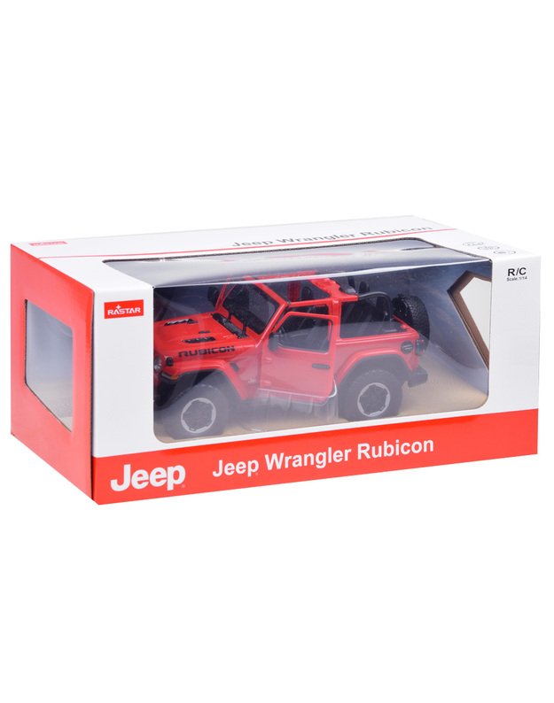 Jeep RUBICON visureigis RASTAR + nuotolinio valdymo pultas