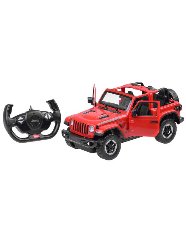 Jeep RUBICON visureigis RASTAR + nuotolinio valdymo pultas