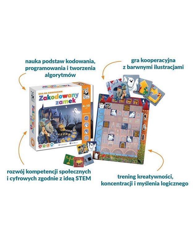 Kapitonas Mokslas. Koduotos pilies dėlionės žaidimas