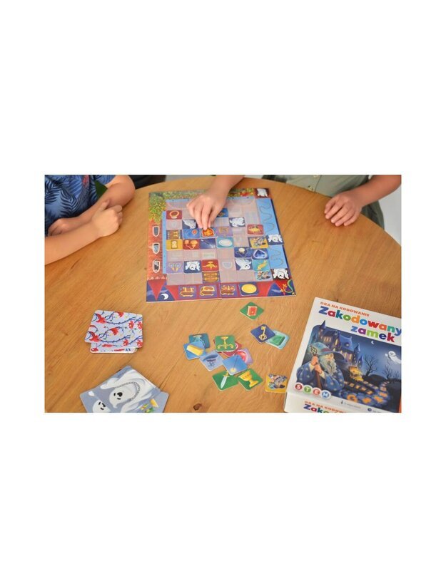 Kapitonas Mokslas. Koduotos pilies dėlionės žaidimas