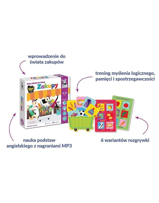 „Kapitonas Mokslas" mokomasis žaidimas - Apsipirkimas