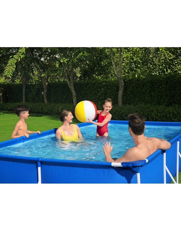 Karkasinis baseinas Bestway Rack pool 400x211cm