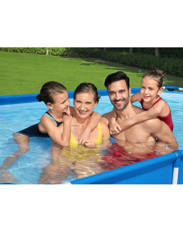 Karkasinis baseinas Bestway Rack pool 400x211cm