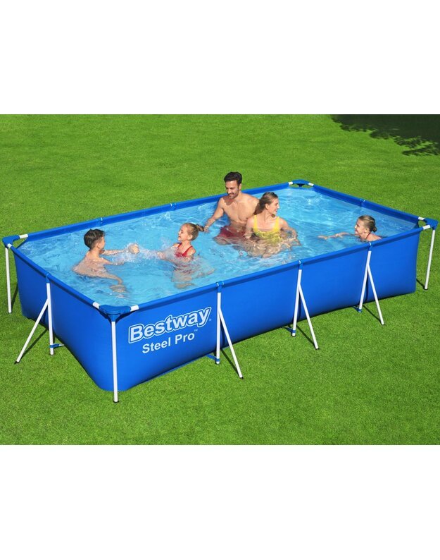 Karkasinis baseinas Bestway Rack pool 400x211cm