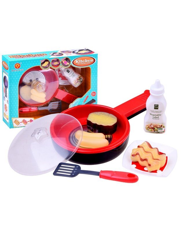 Kitchen set, frying pan, accessories, sound ZA2636