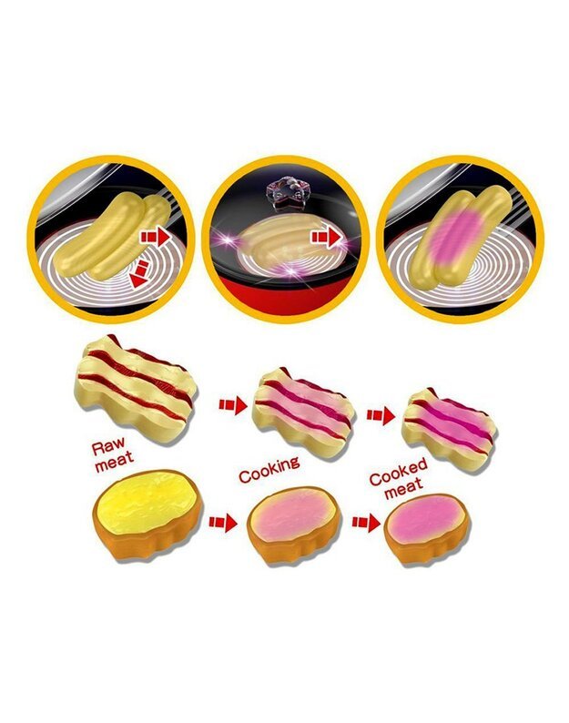 Kitchen set, frying pan, accessories, sound ZA2636