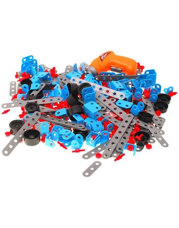 Kūrybiniai blokeliai įvairioms konstrukcijoms statyti