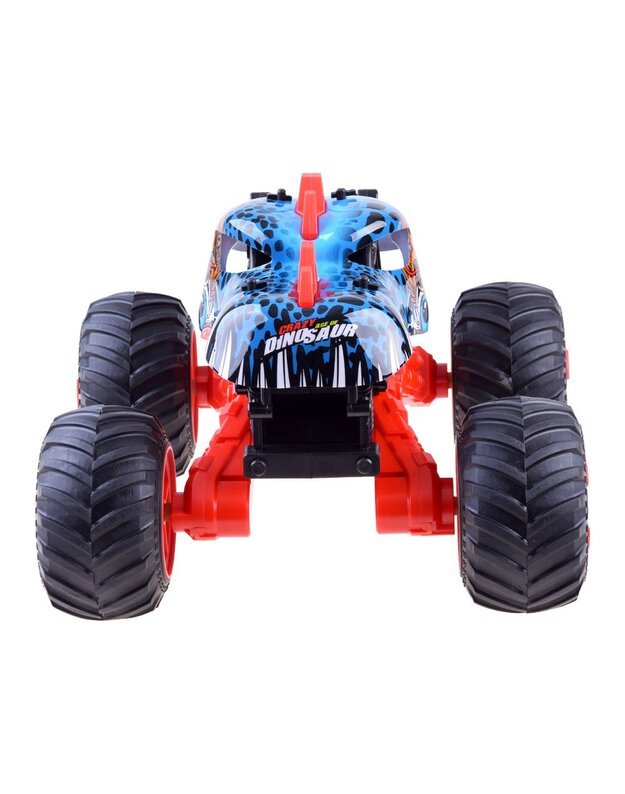 Didelis Monster DINO 4x4  automobilis + nuotolinio valdymo pultas - raudonas