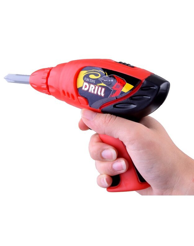 Didelės dirbtuvės su darbo stalu + įrankiai