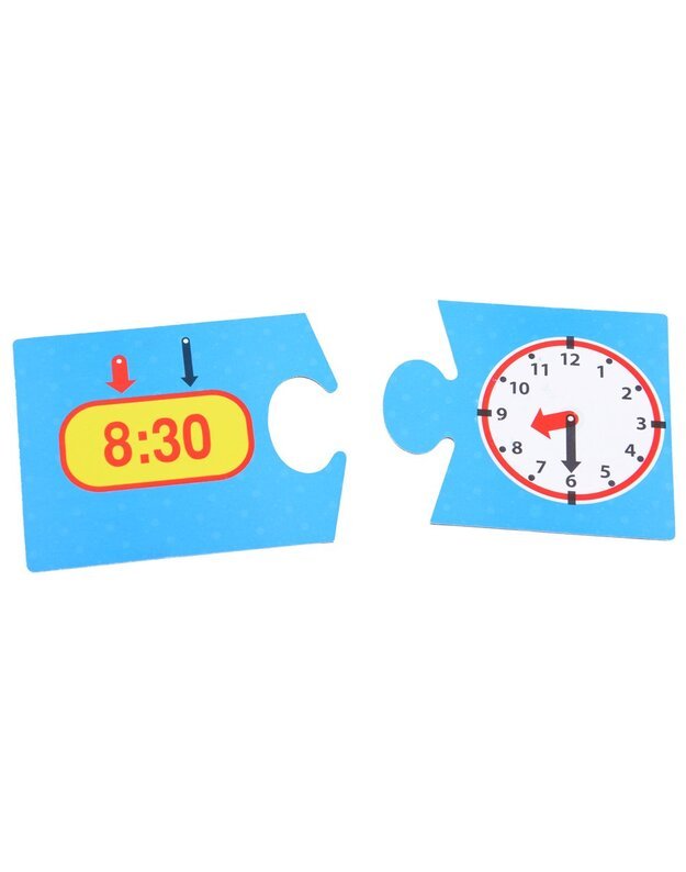 Learning the Clock Getting to know TIME puzzle GR0455