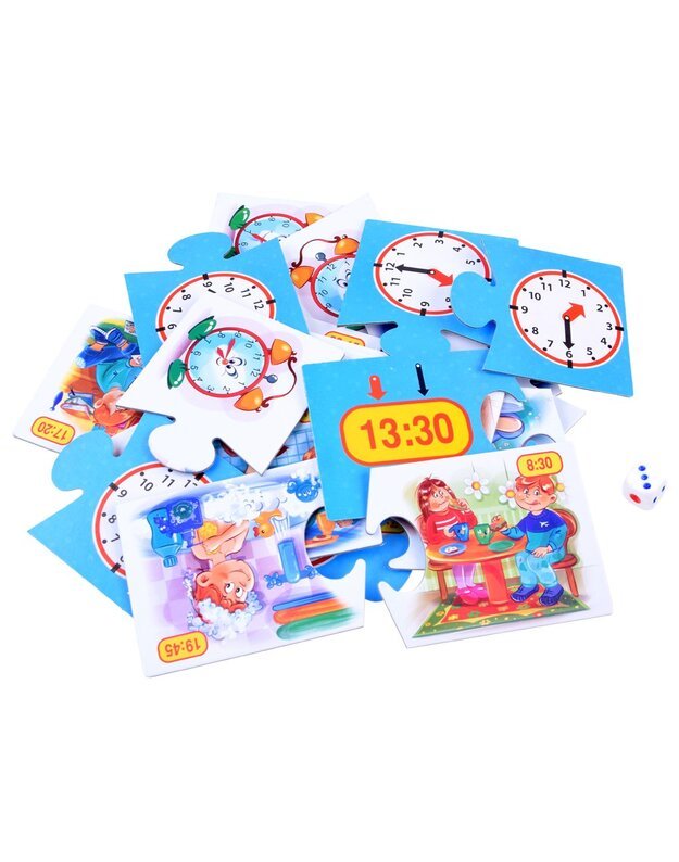 Learning the Clock Getting to know TIME puzzle GR0455