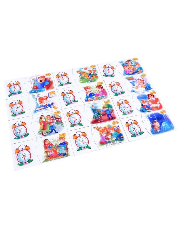 Learning the Clock Getting to know TIME puzzle GR0455