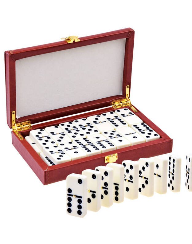 Logic game DOMINO in an elegant box GR0335