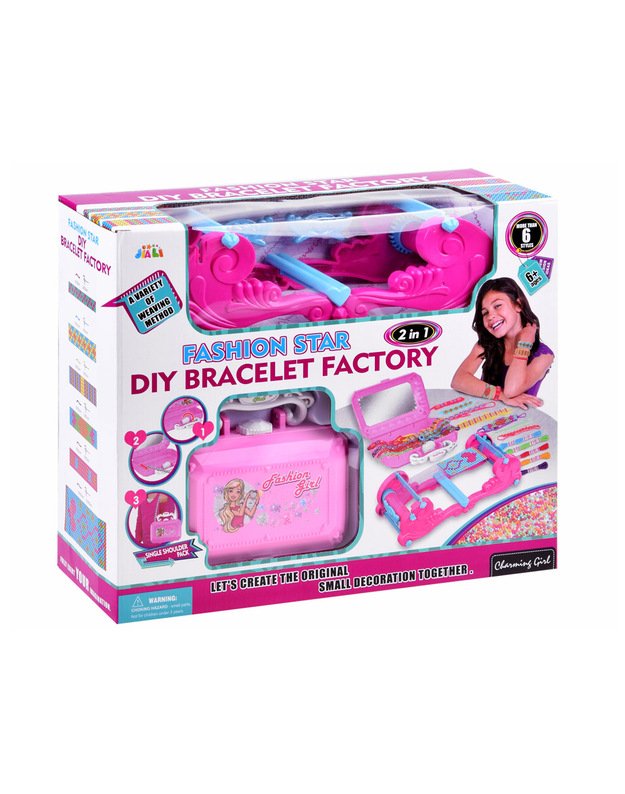 Staklės apyrankėms kurti + priedai