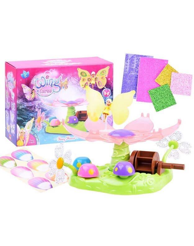 Magiškos gėlės rinkinys su fėja