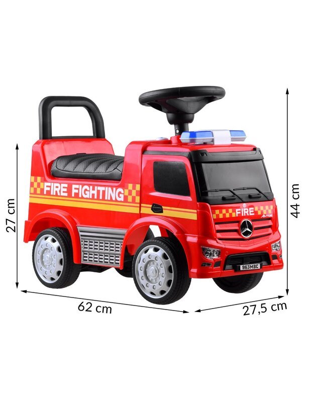 Paspiriama mašinėlė Mercedes FIRE BRIGADE