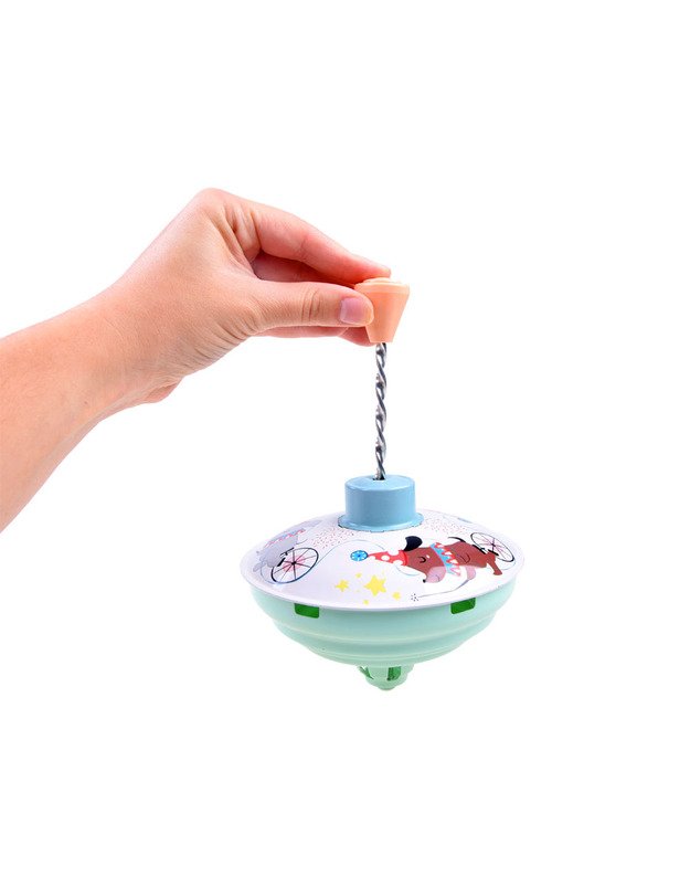 Metal DRUMP traditional toy bittern ZA3884