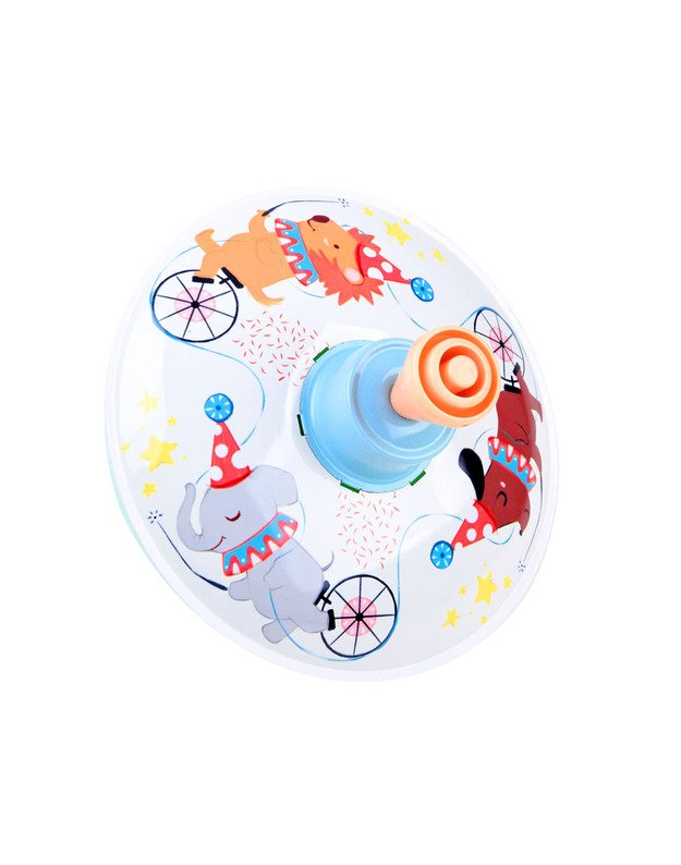 Metal DRUMP traditional toy bittern ZA3884