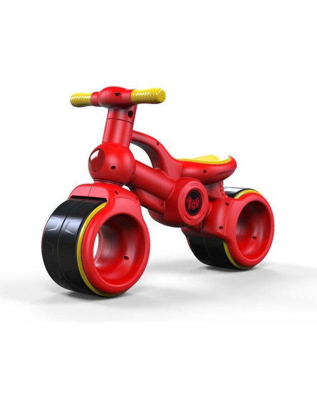 Vaikiškas paspiriamas dviratis - rožinis