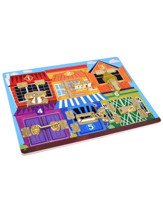 Jutiminė lenta su spynelėmis