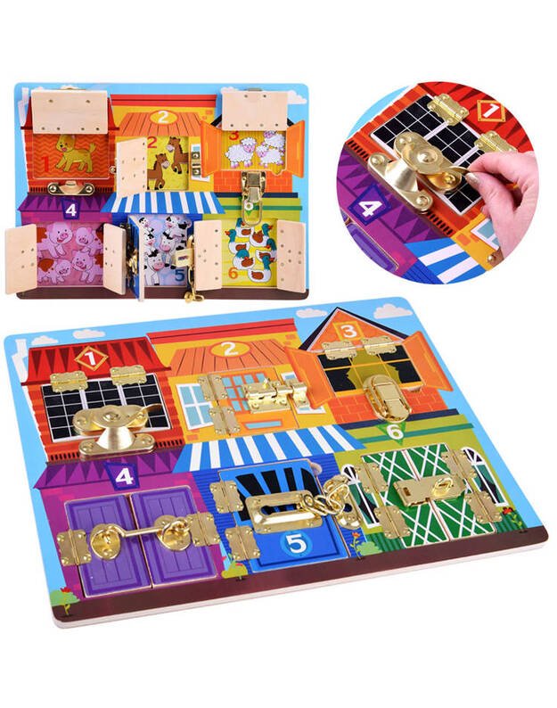 Jutiminė lenta su spynelėmis