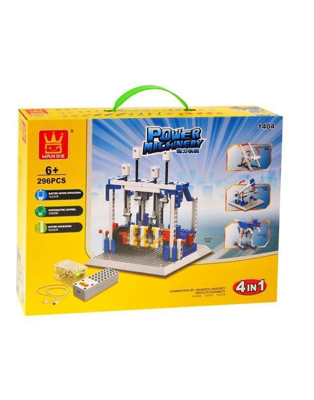  Motorizuotas konstruktorius 292 detalės - 1404 ENGINE