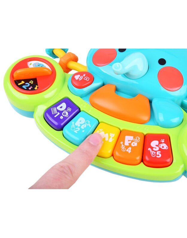 Interaktyvus muzikinis pianinas „Drambliukas” 