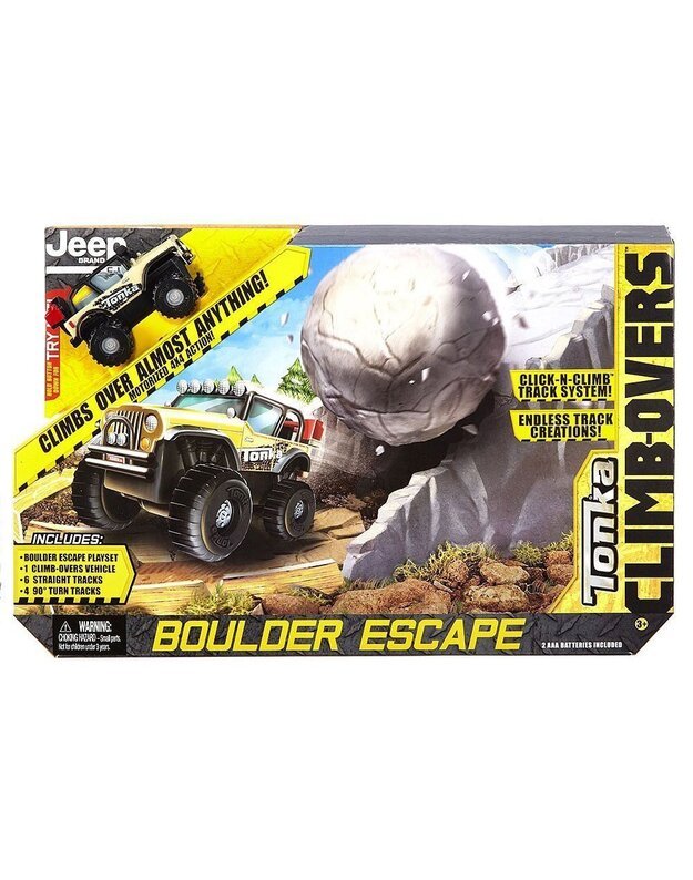 Nuotykių trasa su automobiliuku