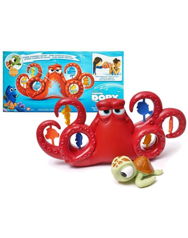 Vonios žaislas Aštunkojis Hankas iš pasakos „Žuvytė Dorė"