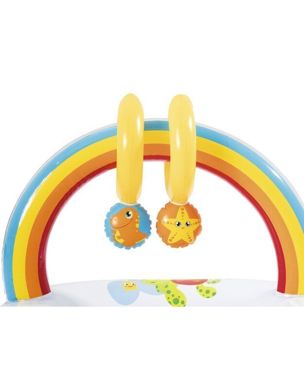 Outdoor inflatable windshield with bow 52241