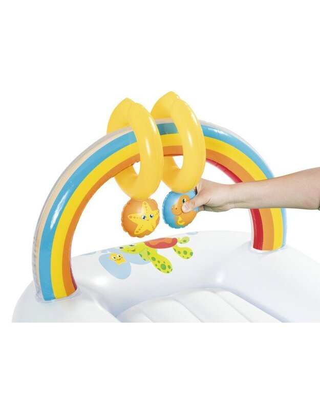 Outdoor inflatable windshield with bow 52241