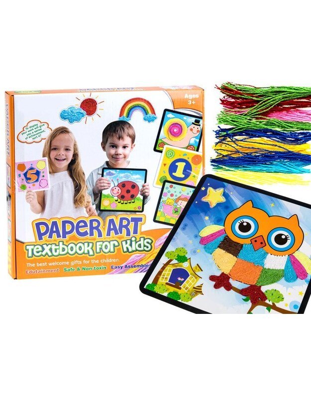 Paper art Numbers PICTURE Large creative set ZA2067