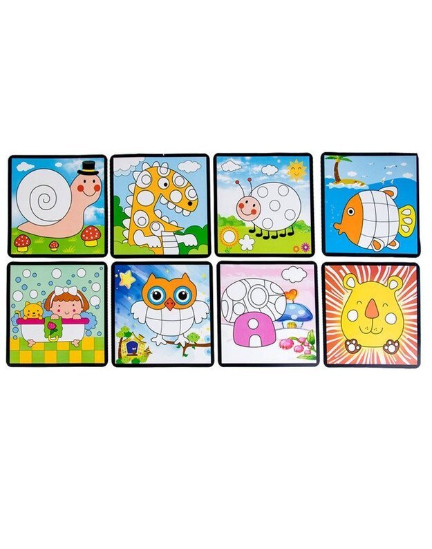 Paper art Numbers PICTURE Large creative set ZA2067