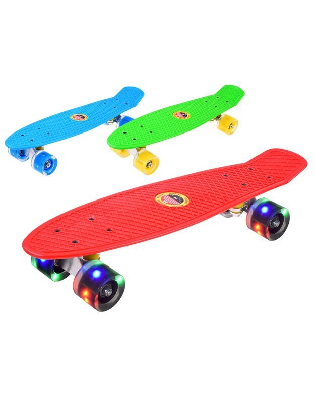 Riedlentė su šviečiančiais ratais