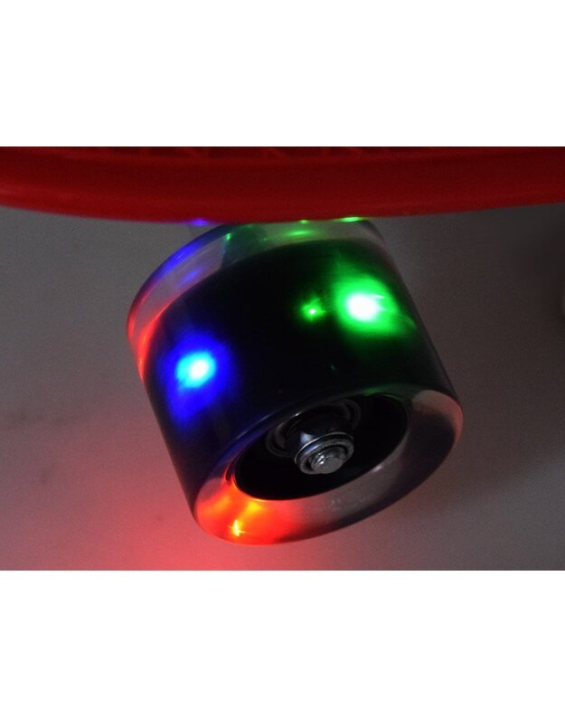 Riedlentė su šviečiančiais ratais