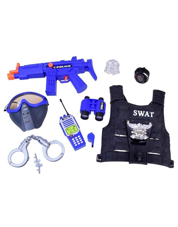 Policininko komplektas su liemene