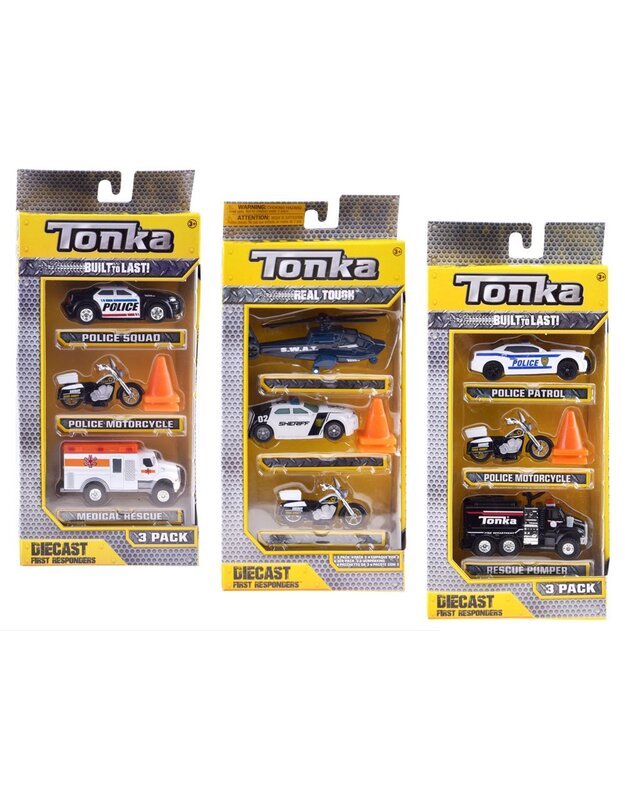 Policijos modelių rinkinys Tonka