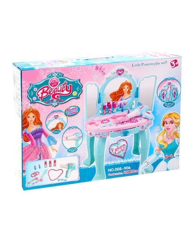 Kosmetinis staliukas su aksesuarais