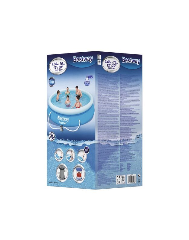 Pripučiamas baseinas Fast Set Bestway 366x76 cm