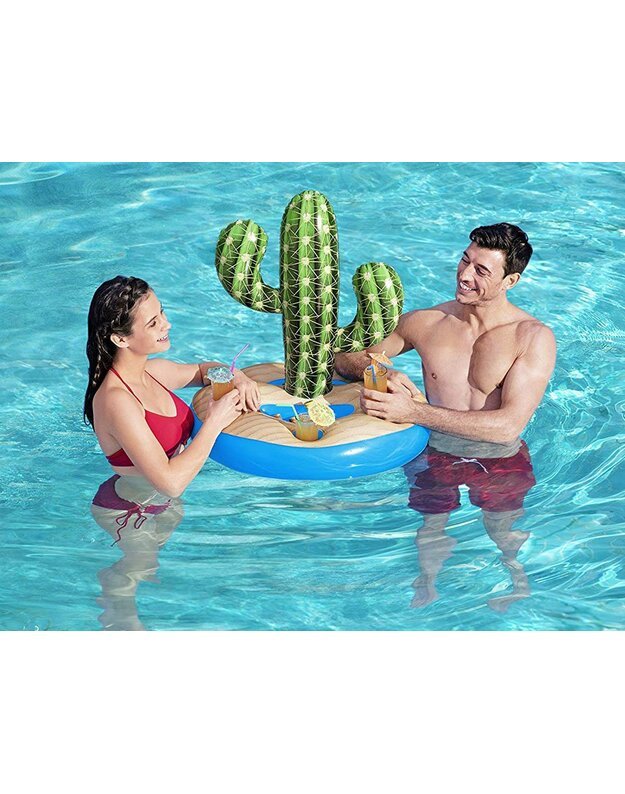 Pripučiamas gėrimų laikiklis Kaktusas