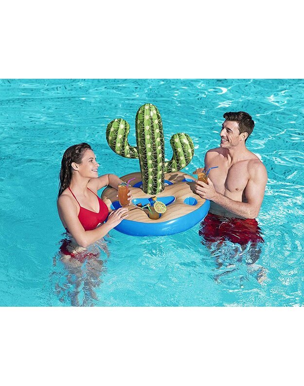 Pripučiamas gėrimų laikiklis Kaktusas