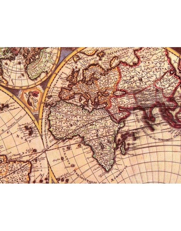 Puzzle ancient old WORLD MAP 1000 pieces ZA3963