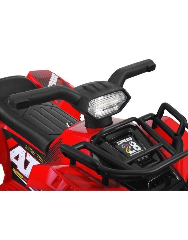 Vaikiškas elektrinis Keturratis EVA - žalias