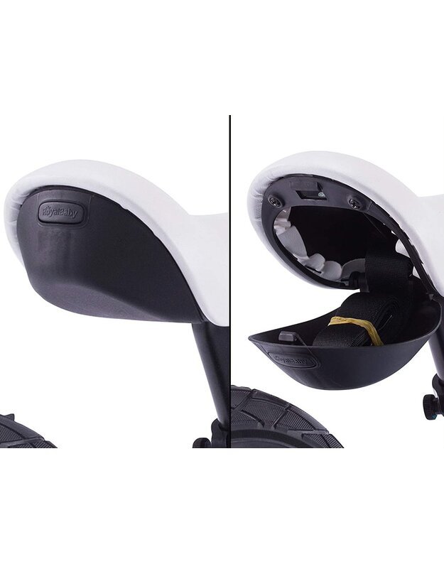 Balansinis dviratis RoyalBaby 12 colių - rožinis