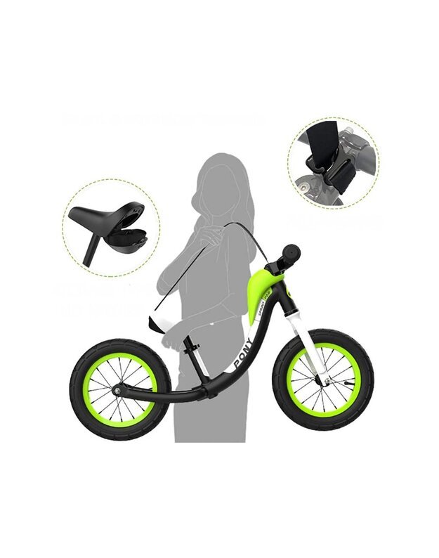 Balansinis dviratis RoyalBaby 12 colių - rožinis