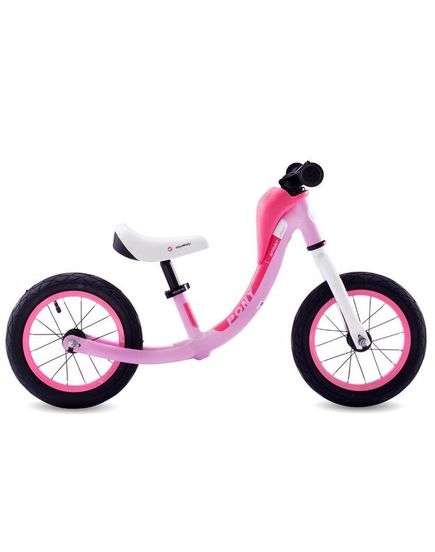Balansinis dviratis RoyalBaby 12 colių - rožinis