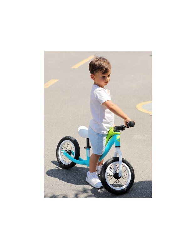 Balansinis dviratis RoyalBaby 12 colių - rožinis