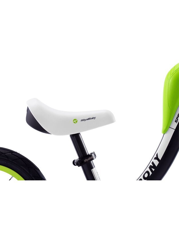 Balansinis dviratis RoyalBaby 12 colių - žalias