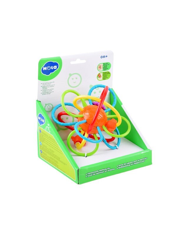 Sensory teether for a baby rattle ZA2377
