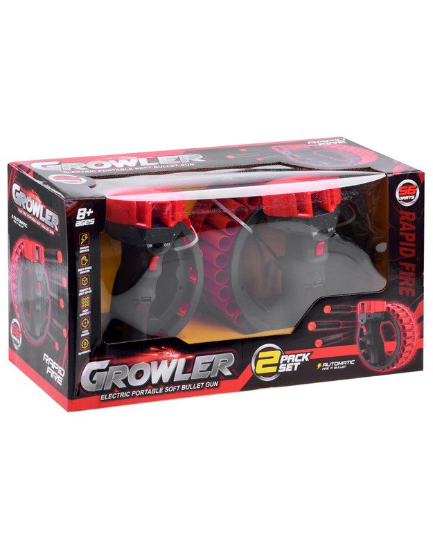 GROWLER ginklas su putplasčio šoviniais